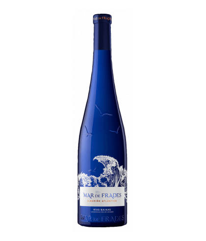 Fles mar de Frades Albarino, wijn op voorraad bij slijterij t Bockje in Bathmen