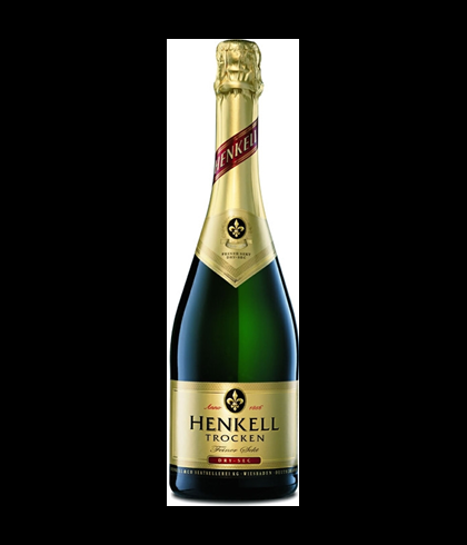 Fles Henkell Trocken, wijn op voorraad bij slijterij t Bockje in Bathmen