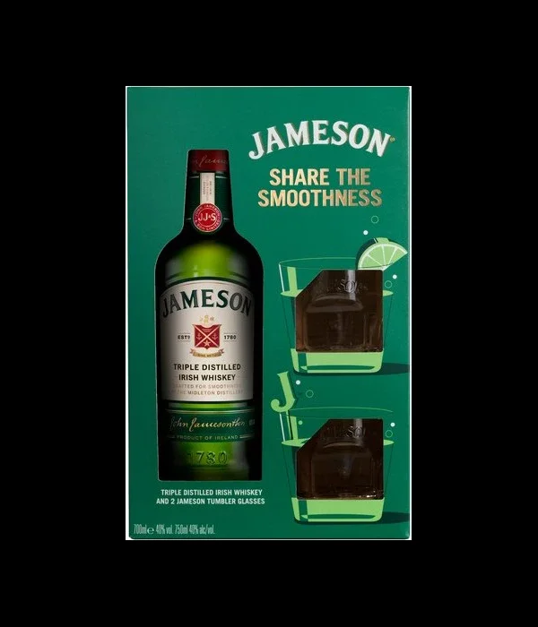 Jameson Gift Set Met 2 Glazen bij t Bockje in Bathmen