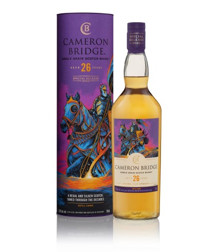 Fles Cameron Bridge 26Y Special Release 2022, whisky, op voorraad bij slijterij t Bockje in Bathmen