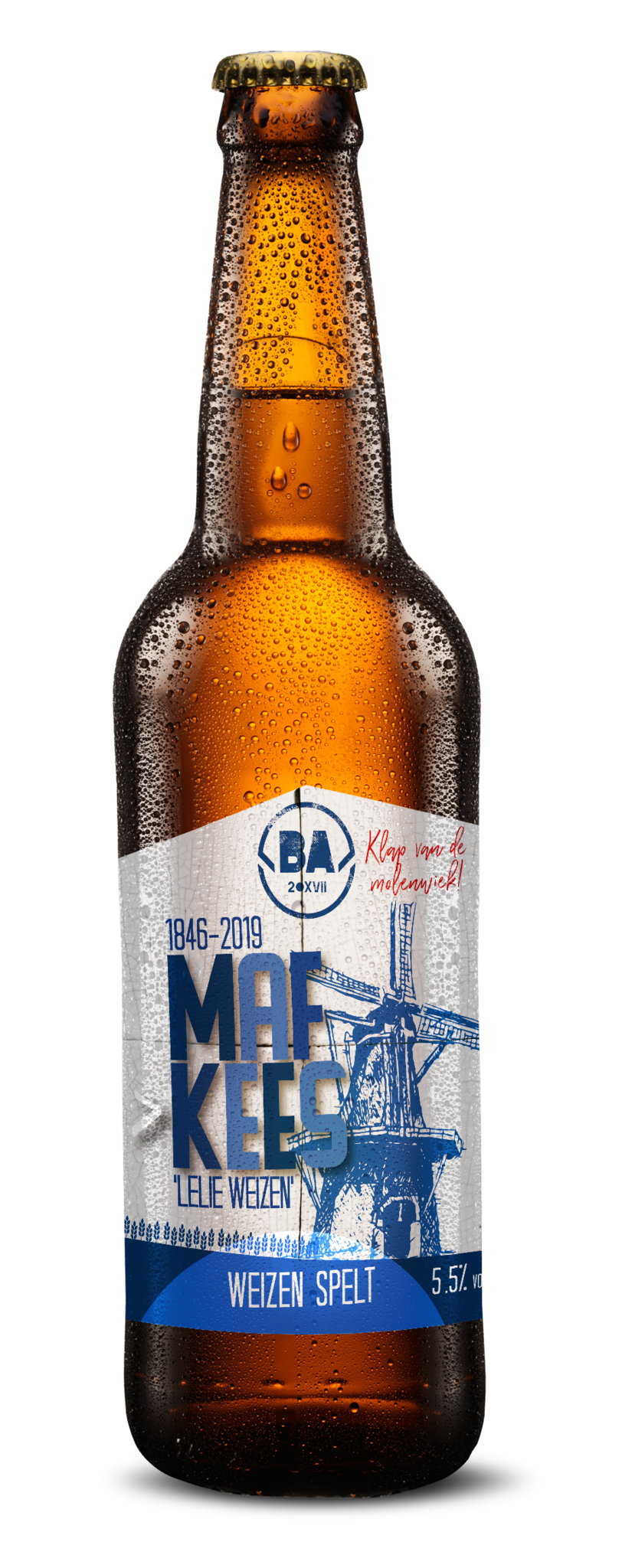 Fles Brouwerij Avereest Mafkees, bier van Brouwerij Avereest, op voorraad bij slijterij t Bockje in Bathmen