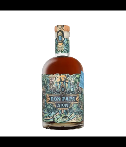 Fles Don Papa Alon, rum, op voorraad bij slijterij t Bockje in Bathmen