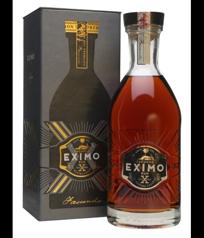 Fles Bacardi Facundo Eximo 10 Years Old, rum, bij slijterij t Bockje in Bathmen
