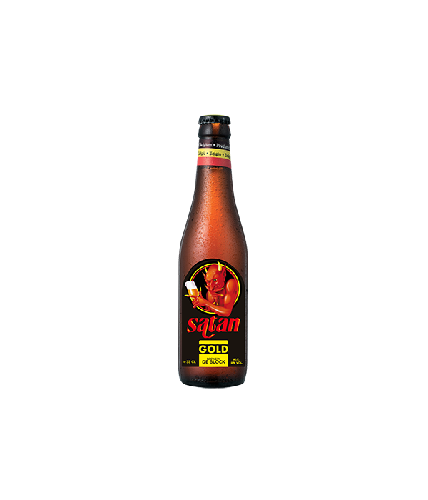 Brouwerij De Block Satan Gold bij t Bockje in Bathmen