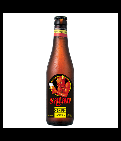 Brouwerij De Block Satan Gold, bier op voorraad bij slijterij t Bockje in Bathmen