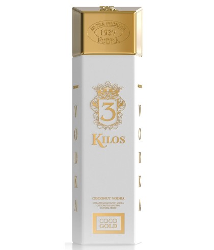 Wodka 3Kilos Vodka Coco Gold van 3Kilos, bij slijterij ’t Bockje in Bathmen