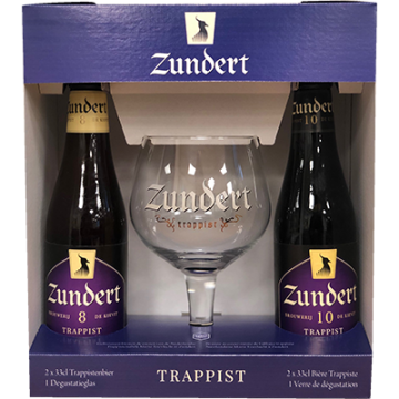 Zundert Geschenkverpakking 2 Flesjes met Glas