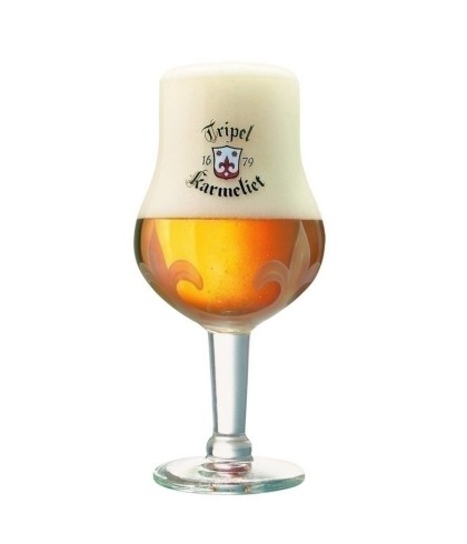Karmeliet bierbokaal 33cl., glas bij t Bockje in Bathmen