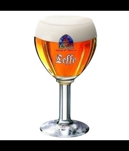 Leffe Bierbokaal 33cl., glas bij t Bockje in Bathmen