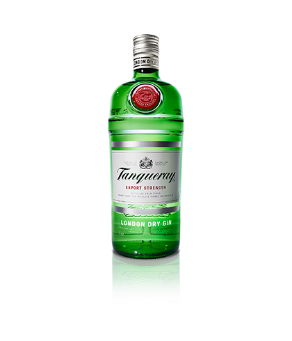 Fles Tanqueray London Dry Gin, gin, bij slijterij t Bockje in Bathmen