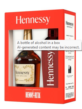 Cognac Hennessy VS Cognac in gitfpack met cocktaishaker van Hennessy, bij slijterij ’t Bockje in Bathmen