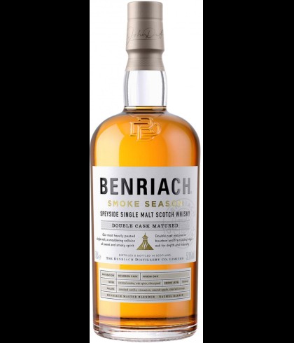 Fles Benriach Smoke Season, single malt whisky, op voorraad bij slijterij t Bockje in Bathmen