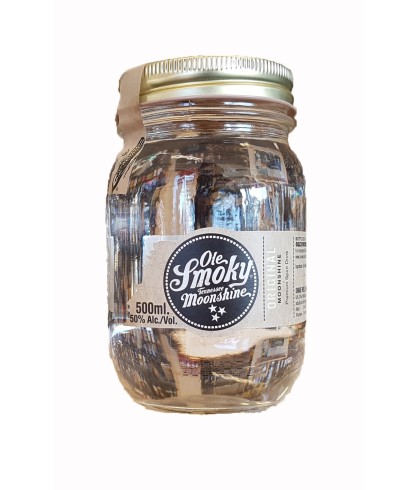 Fles Moonshine Original, whisky, op voorraad bij slijterij ’t Bockje in Bathmen