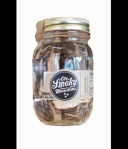 Fles Moonshine Original, whisky, op voorraad bij slijterij ’t Bockje in Bathmen