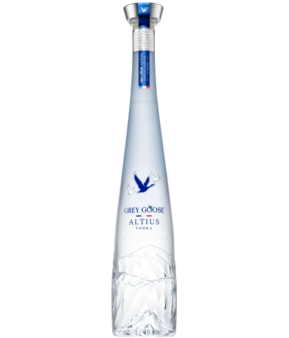 Fles Grey Goose Altius, wodka, op voorraad bij slijterij t Bockje in Bathmen