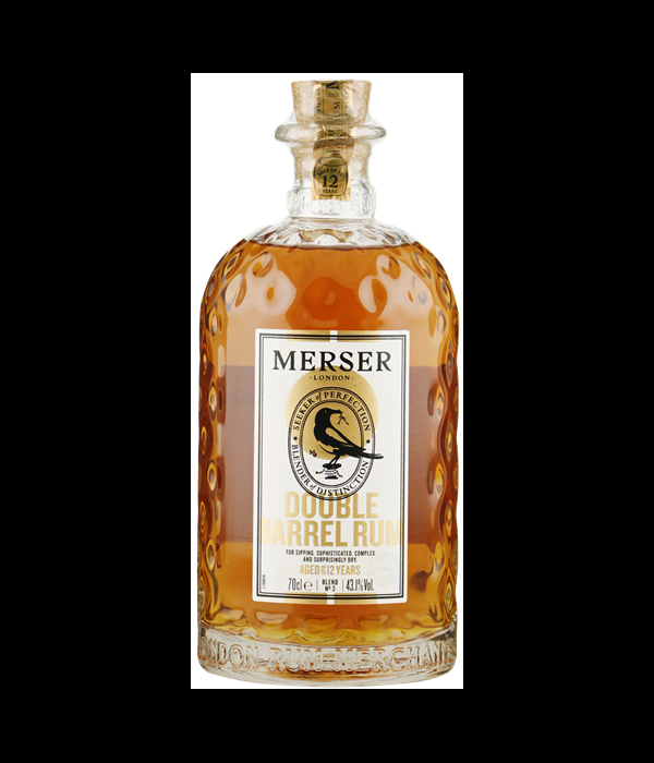 Merser Double Barrel London Blended Rum bij t Bockje in Bathmen