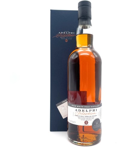 Fles White Peak 5 Years Old, single malt whisky, op voorraad bij slijterij t Bockje in Bathmen