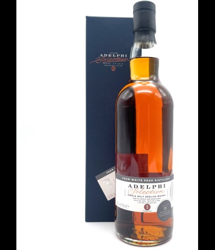 Fles White Peak 5 Years Old, single malt whisky, op voorraad bij slijterij t Bockje in Bathmen