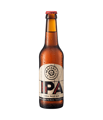 Maisel & Friends Intense Pure Awesome (IPA), bier op voorraad bij slijterij t Bockje in Bathmen