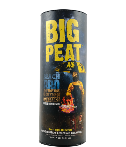 Fles Big Peat Beach BBQ Edition Fèis Ìle 2022, single malt whisky, op voorraad bij slijterij t Bockje in Bathmen