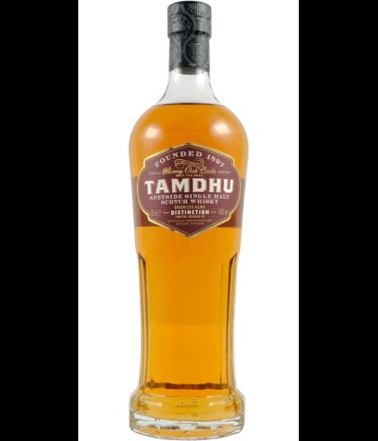 Fles Tamdhu Speyside Distinction II, Speyside single malt whisky uit Knockando, op voorraad bij slijterij t Bockje in Bathmen