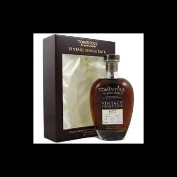 Tomintoul 36 Years Old Speyside Single Malt Whisky Vintage 1977