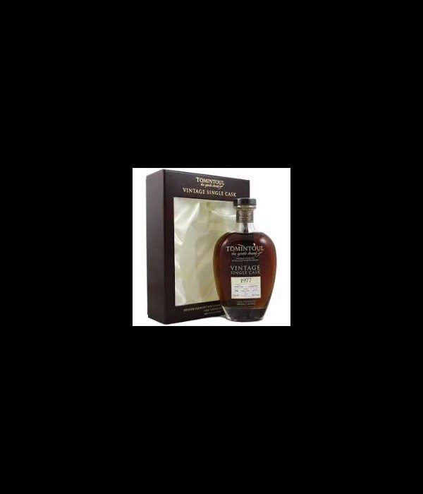 Tomintoul 36 Years Old Speyside Single Malt Whisky Vintage 1977 bij t Bockje in Bathmen