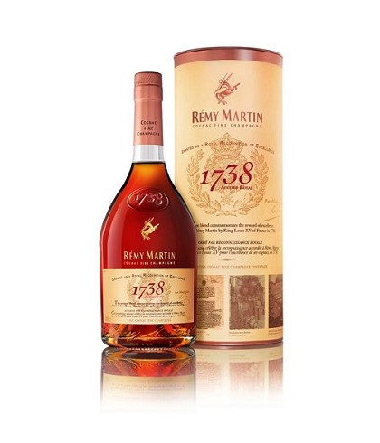 Remy Martin 1738 Accord Royal, op voorraad bij slijterij t Bockje in Bathmen