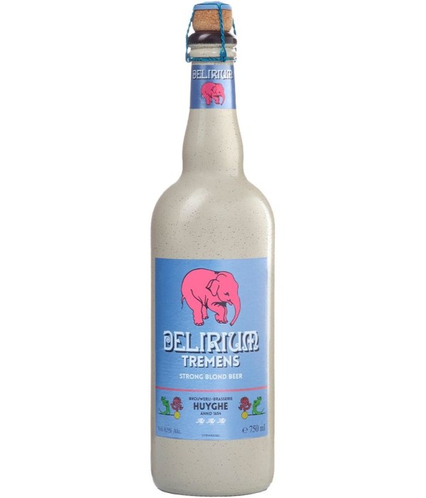 Delerium Tremens strong blond beer grote fles bij t Bockje in Bathmen