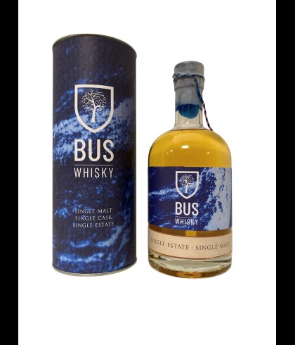Fles BUS Single Malt Single Estate Whisky, whisky, op voorraad bij slijterij t Bockje in Bathmen