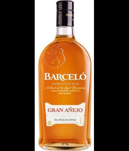 Barcelo Rum Gran Anejo Halfje