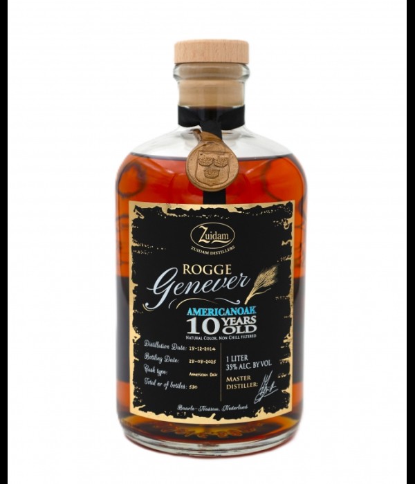Zuidam Rogge Genever Special No. 40 American Oak 10 Years Old bij t Bockje in Bathmen