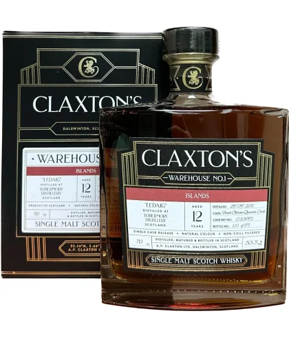 Fles geturfde single malt van het eiland Mull, op voorraad bij slijterij t Bockje in Bathmen