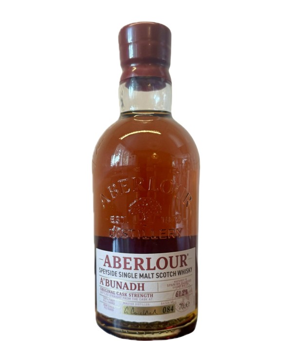 Aberlour A’Bunadh Cask Strength Batch #84 bij t Bockje in Bathmen