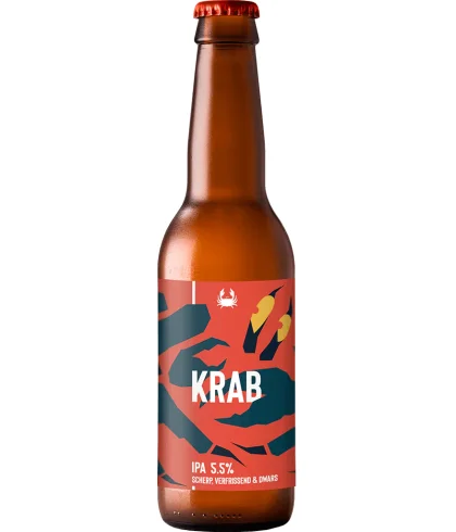 Scheldebrouwerij Krab, bier op voorraad bij slijterij t Bockje in Bathmen