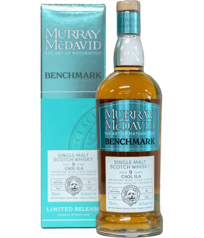 Fles Murray McDavid Caol Ila 2014, single malt whisky, op voorraad bij slijterij t Bockje in Bathmen