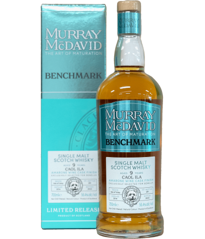 Fles Murray McDavid Caol Ila 2014, single malt whisky, op voorraad bij slijterij t Bockje in Bathmen