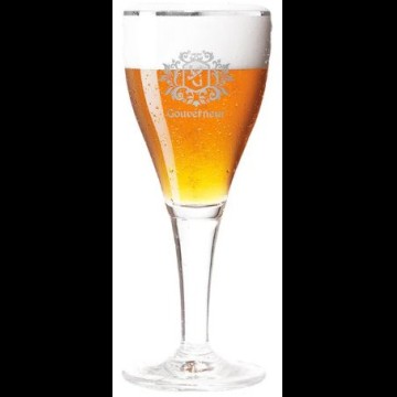 Gouverneur bierglas op voet