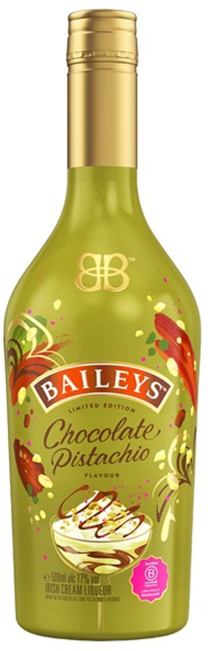 Likeur Baileys Chocolate Pistachio van Baileys, bij slijterij ’t Bockje in Bathmen