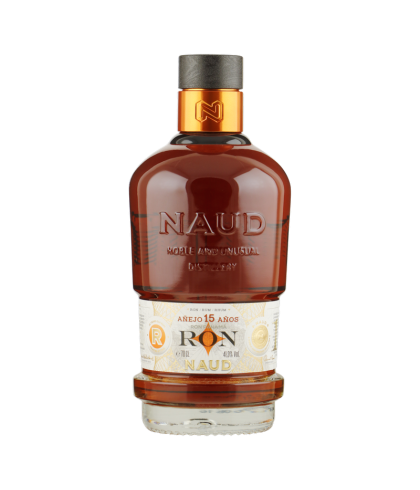 Fles Naud Ron Panama Añejo 15 Años, rum, bij slijterij t Bockje in Bathmen