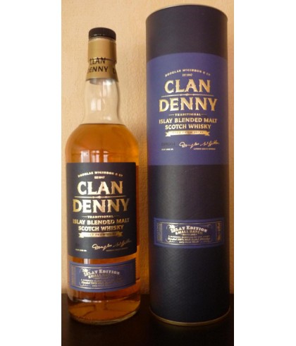 Fles Clan Denny Traditional Islay Blended Malt, whisky, bij slijterij ’t Bockje in Bathmen