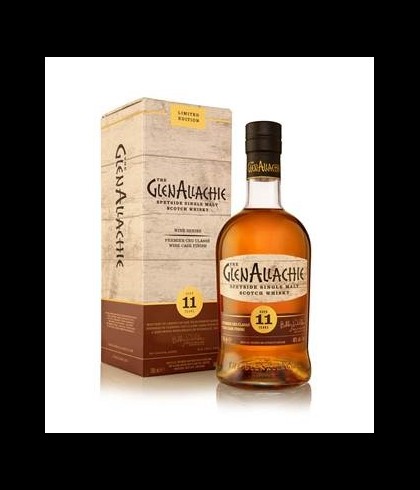 Fles GlenAllachie 11Y Premier Cru Class&eacute;, single malt whisky, op voorraad bij slijterij t Bockje in Bathmen