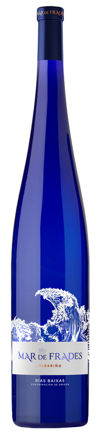 Fles Mar de Frades Albarino Magnum, wijn, op voorraad bij slijterij ’t Bockje in Bathmen