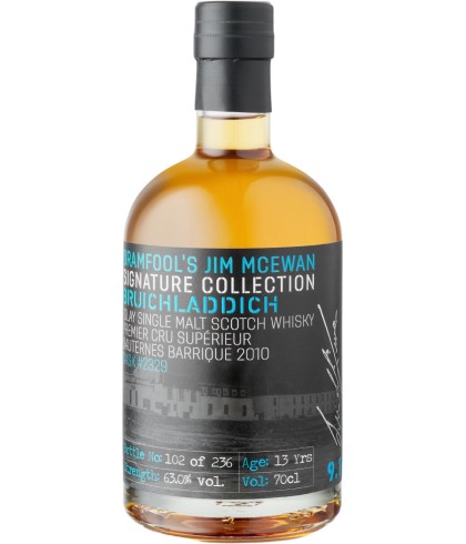 Fles Dramfool Bruichladdich 9.1, single malt whisky, op voorraad bij slijterij t Bockje in Bathmen