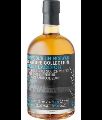 Fles Dramfool Bruichladdich 9.1, single malt whisky, op voorraad bij slijterij t Bockje in Bathmen