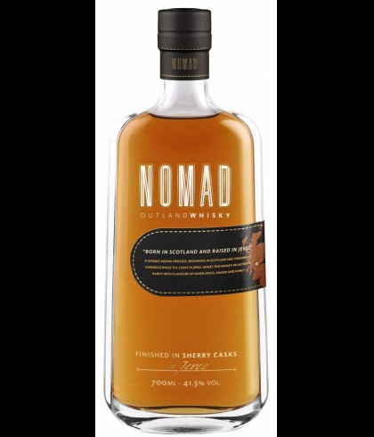 Fles Nomad Outland, whisky, op voorraad bij slijterij t Bockje in Bathmen