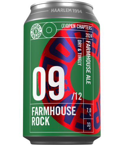 Jopen Chapter 09/12 ‘24 Farmhouse Rock, bier op voorraad bij slijterij t Bockje in Bathmen