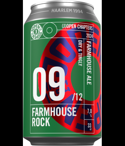 Jopen Chapter 09/12 ‘24 Farmhouse Rock, bier op voorraad bij slijterij t Bockje in Bathmen