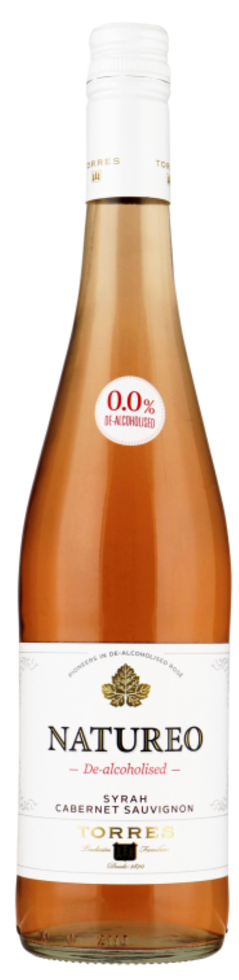 Alcoholvrije drank Torres Natureo Rosé Syrah - Cabernet Sauvignon van Torres Natureo, bij slijterij ’t Bockje in Bathmen