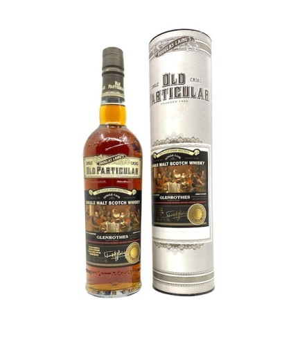 Fles Old Particular Glenrothes Dutch Dram Masters, Schots enkel vat van bottelaar Old Particular, op voorraad bij slijterij t Bockje in Bathmen